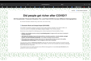 US Households' Financial Situation Pre- and Post-COVID Across Different Demographics thumbnail