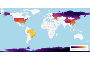 Global warming from 2015 to 2030: Interactive visualization maps of trends and regional differences thumbnail