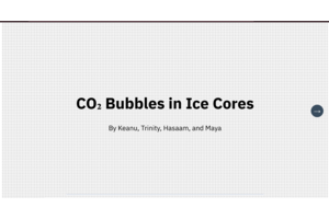 CO2 Bubbles in Ice Cores thumbnail