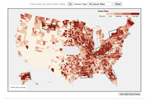 Cancer Incidence & Environmental Quality in U.S. Counties thumbnail