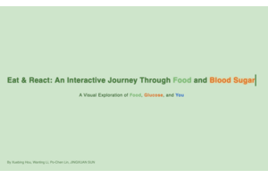 Eat & React: An Interactive Journey Through Food and Blood Sugar thumbnail