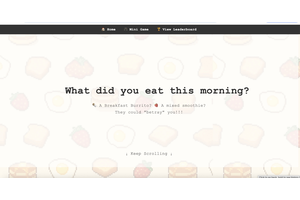 Food Quest: Find Your Best Meal and Track Your Glucose/Heart Rate! thumbnail