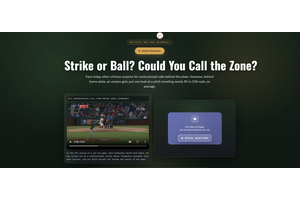 Strike or Ball? Could You Call the Zone? thumbnail