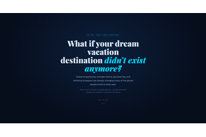 Can Your Dream Vacation Destination Survive Climate Change? thumbnail